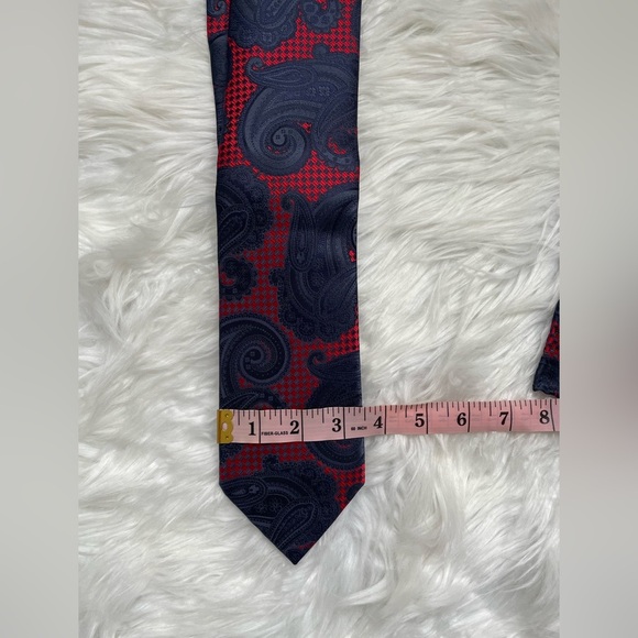 Italo Ferretti | Men’s 100% Seta-Silk Tie and Pocket Square Made in Italy - Picture 12 of 16
